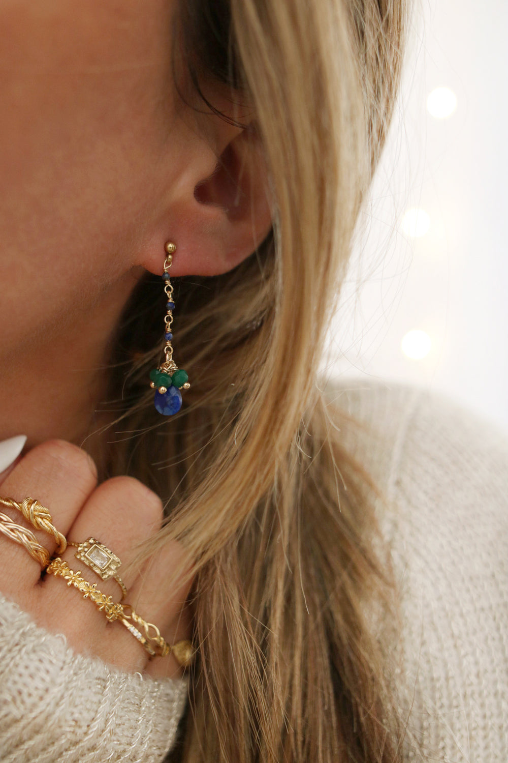 Boucles d'oreilles LEELA