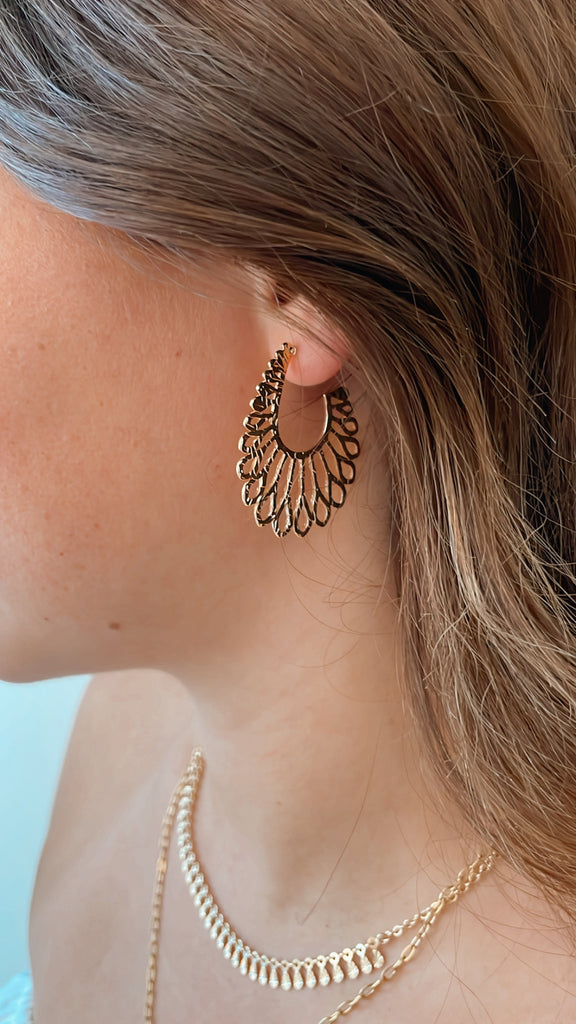Boucles d'oreilles PAPILLON