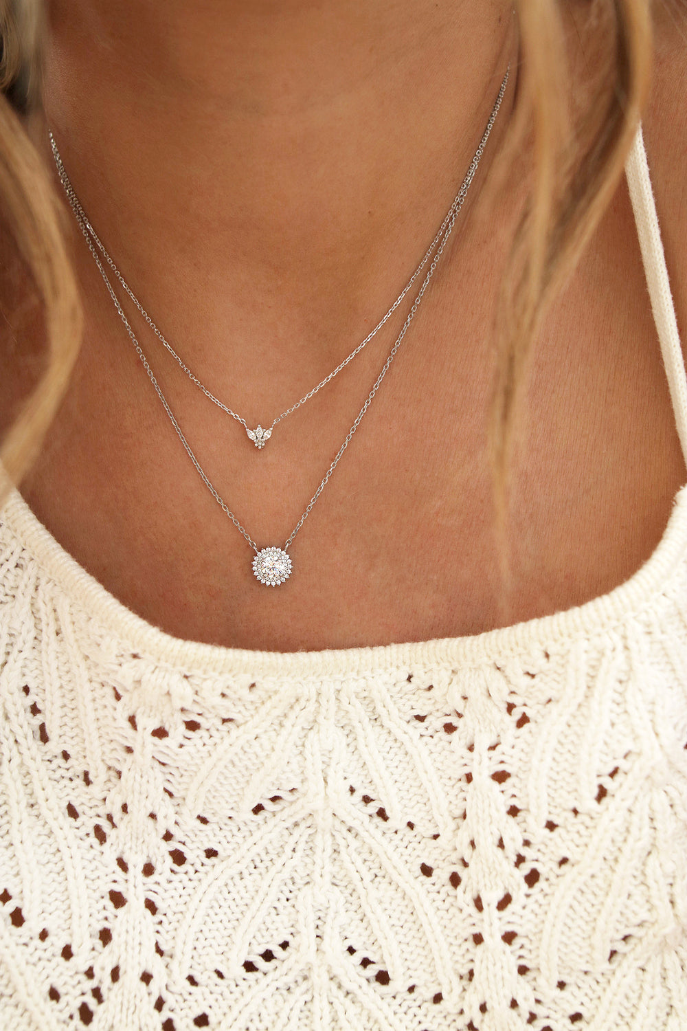 Collier LOUISE - argent