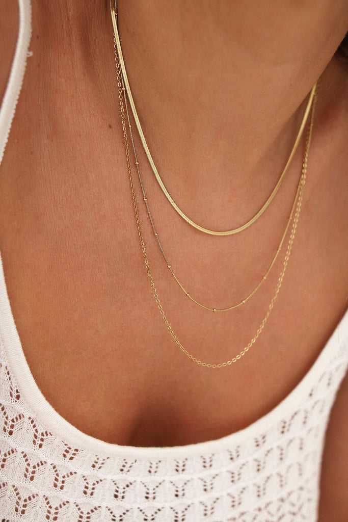 Collier triple GLORIA