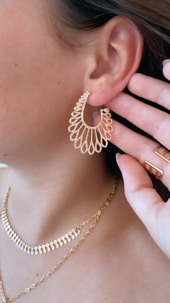 Boucles d'oreilles PAPILLON