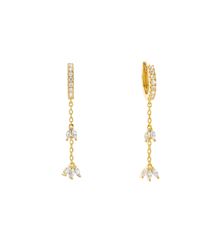Boucles d'oreilles ROYAL MAGNOLIA