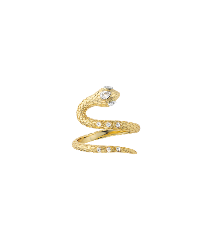 Bague WHITE SNAKE