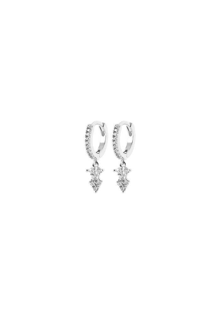 Mini-créoles ALICE - argent