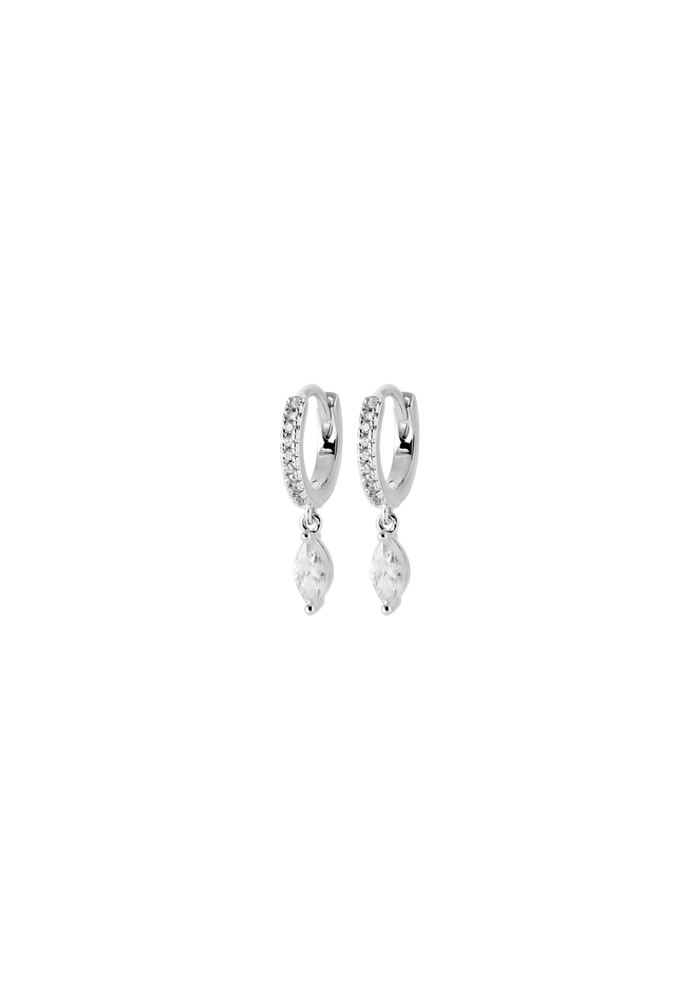 Mini-créoles DELFINA - argent