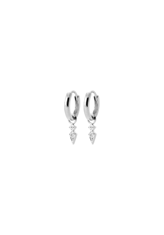 Mini-créoles VICTOIRE - argent