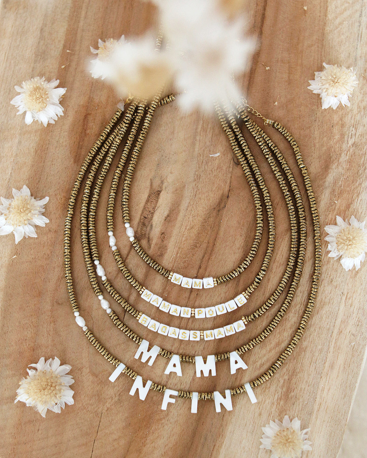 Collier LUMINEUX doré