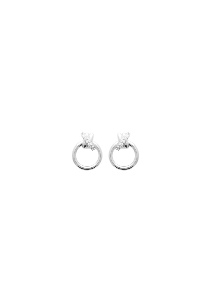 Puces d'oreilles LÉA - argent