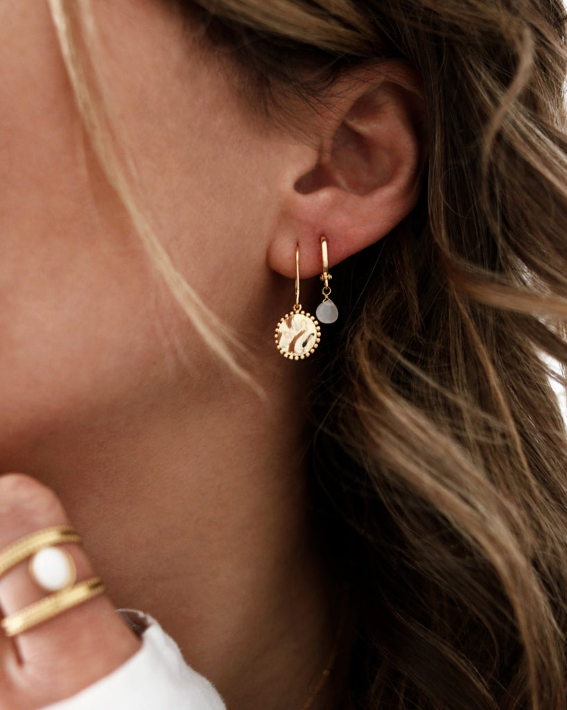 Boucles d'oreilles ROSE