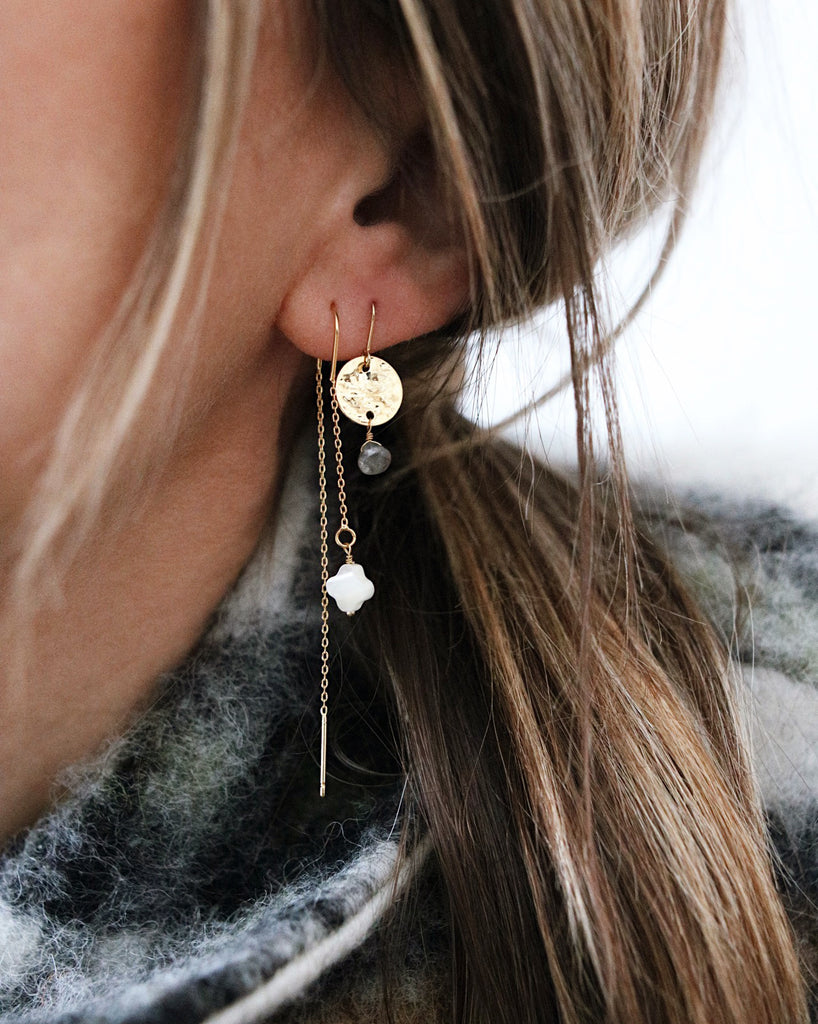 OLAF chain earrings