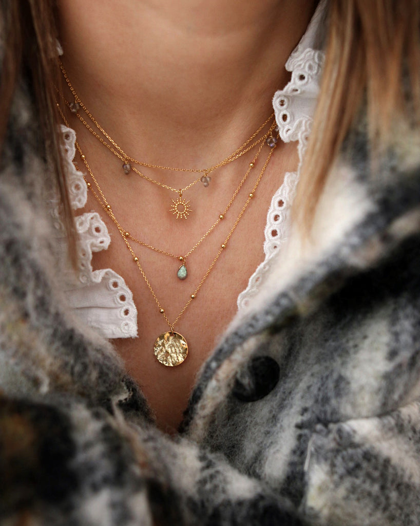Collier double CLÉMENTINE