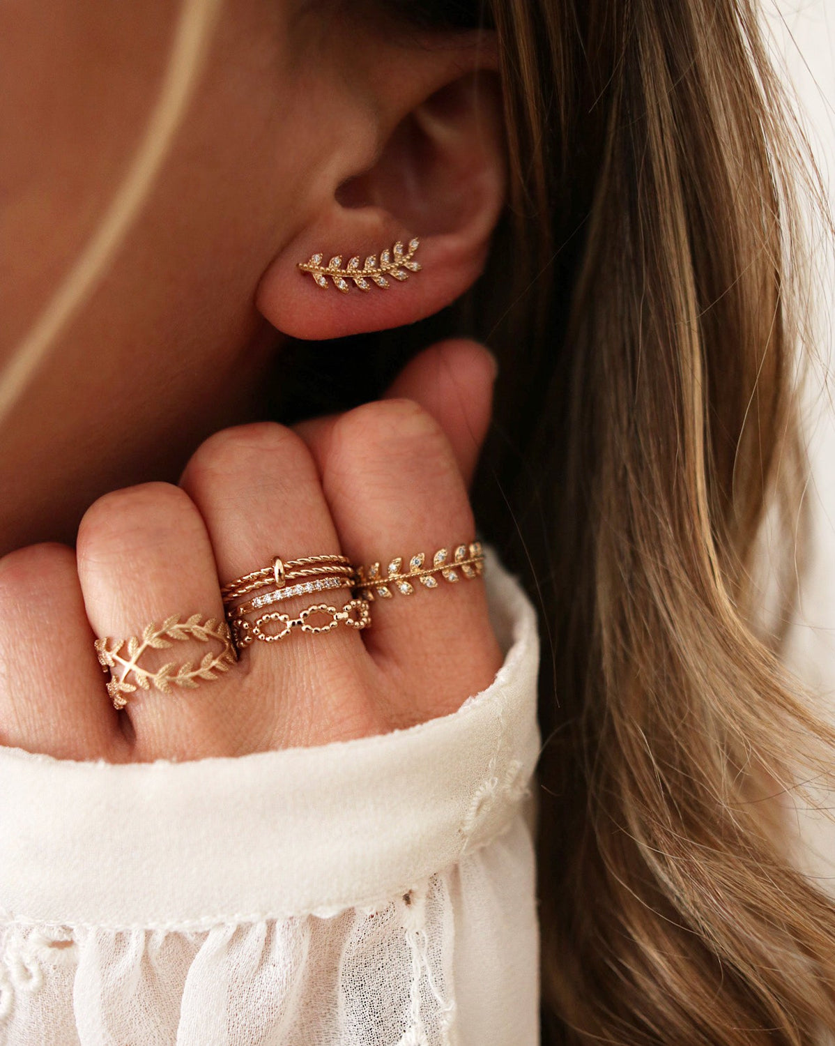 Barrettes d'oreilles OLYMPE