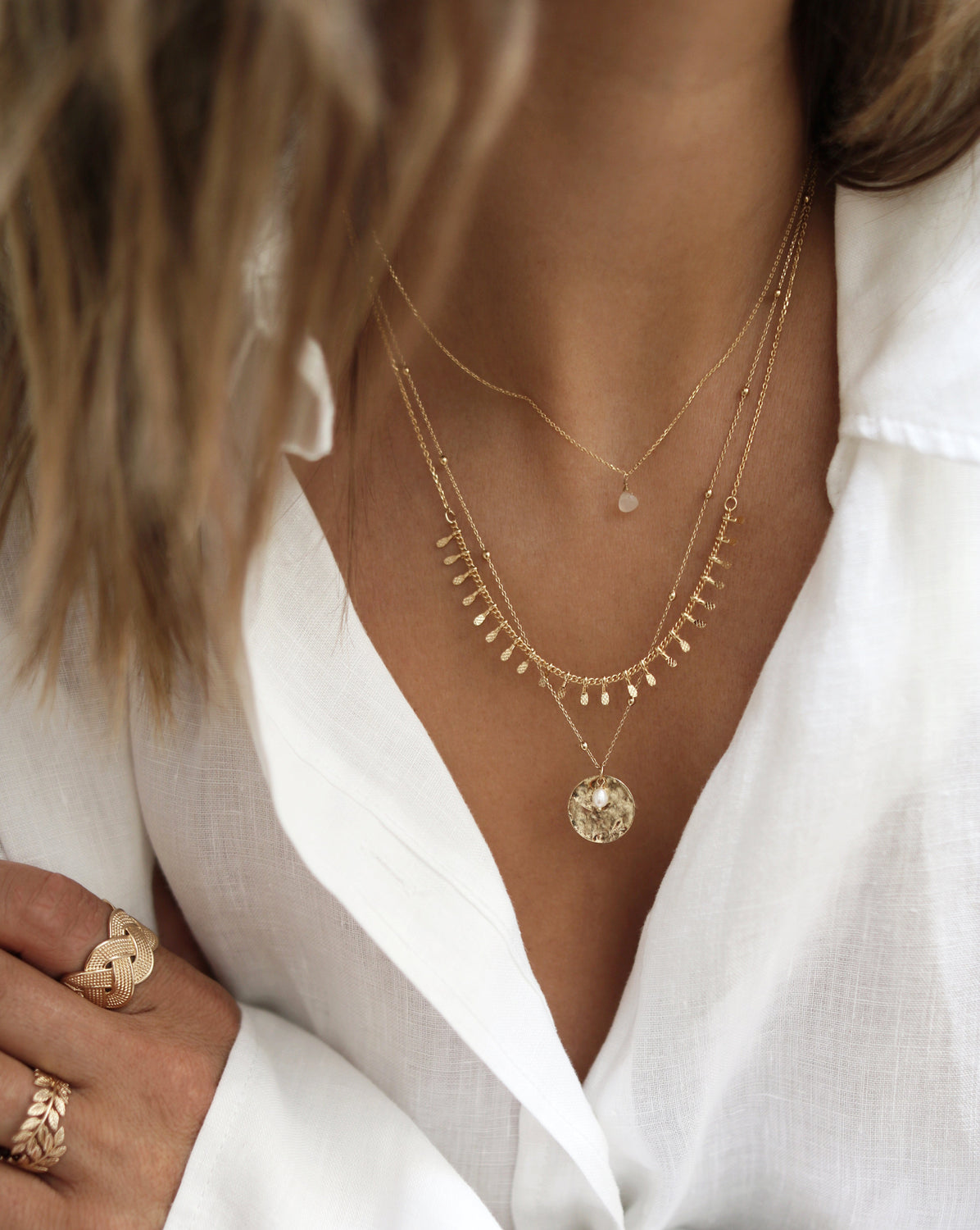 Collier double MALIA