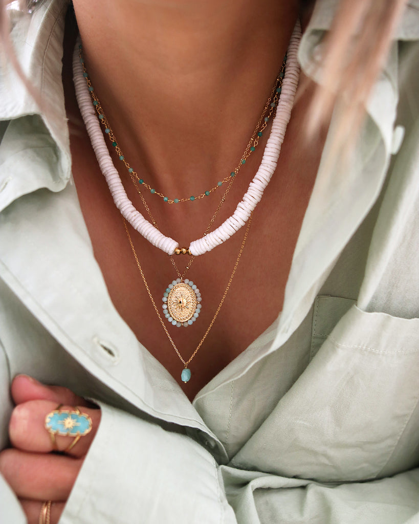 AYO Necklace - Amazonite