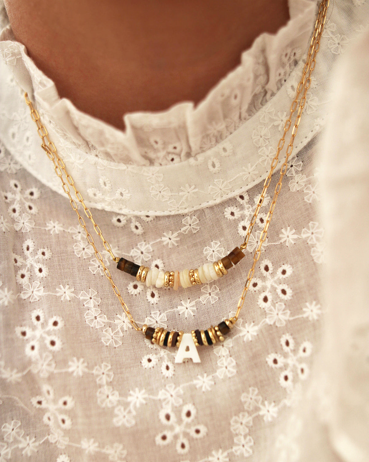 MINI MANA Necklace - Beige