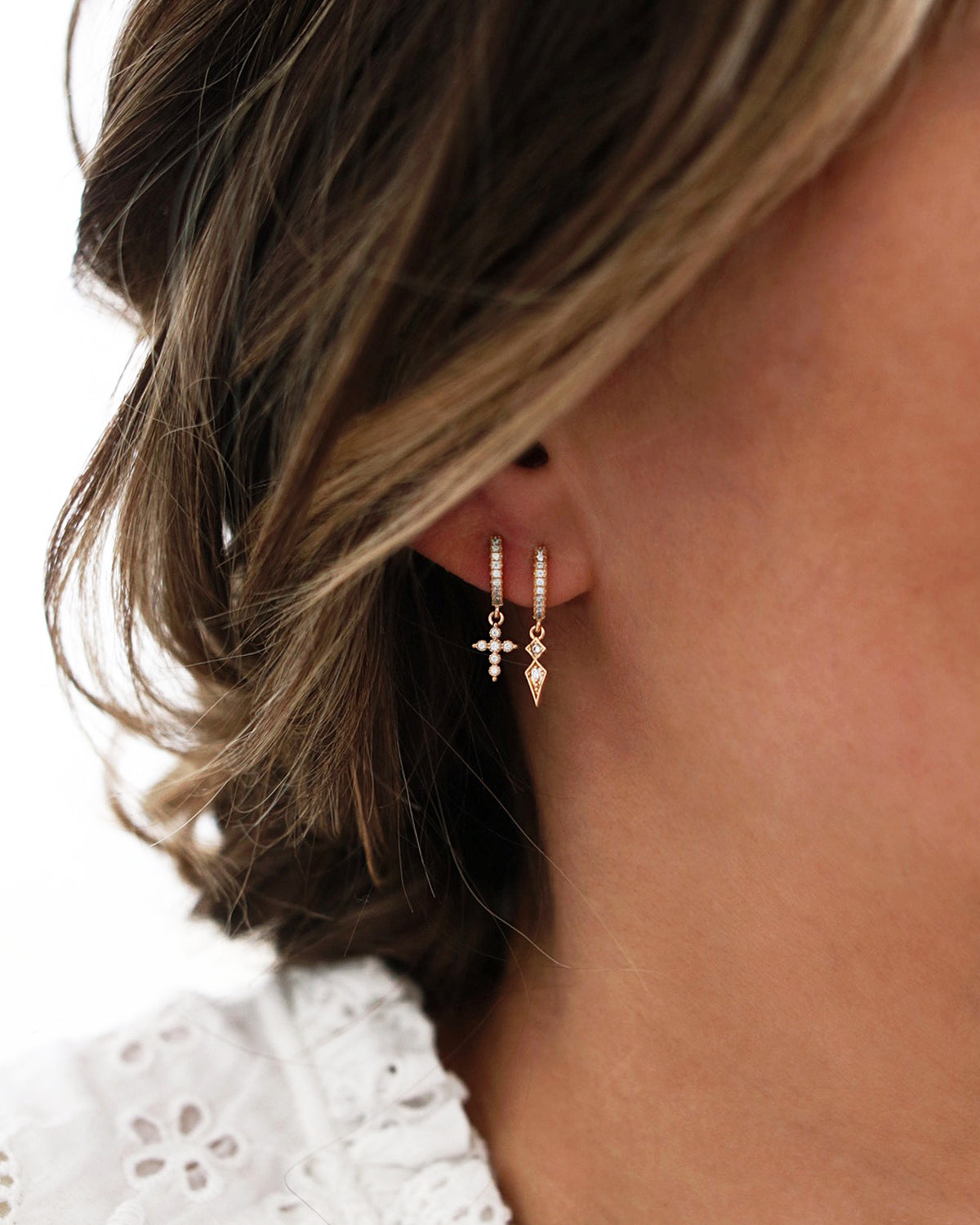 VICTOIRE mini hoops