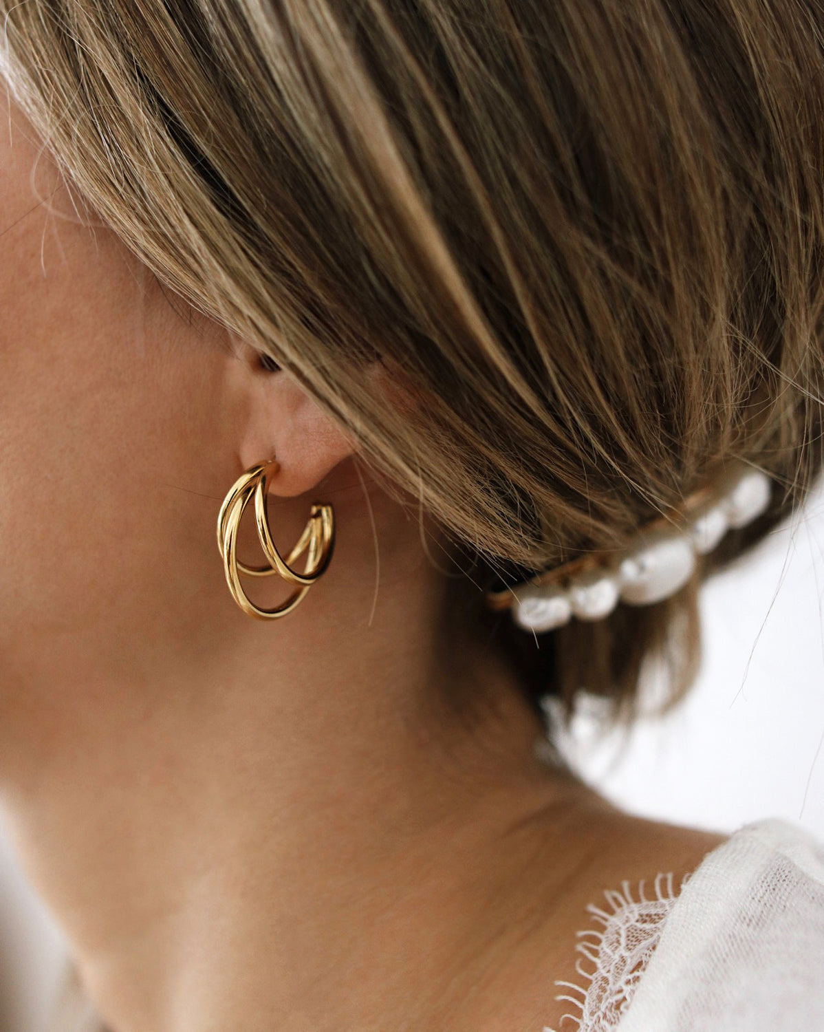 Boucles d'oreilles FLORE