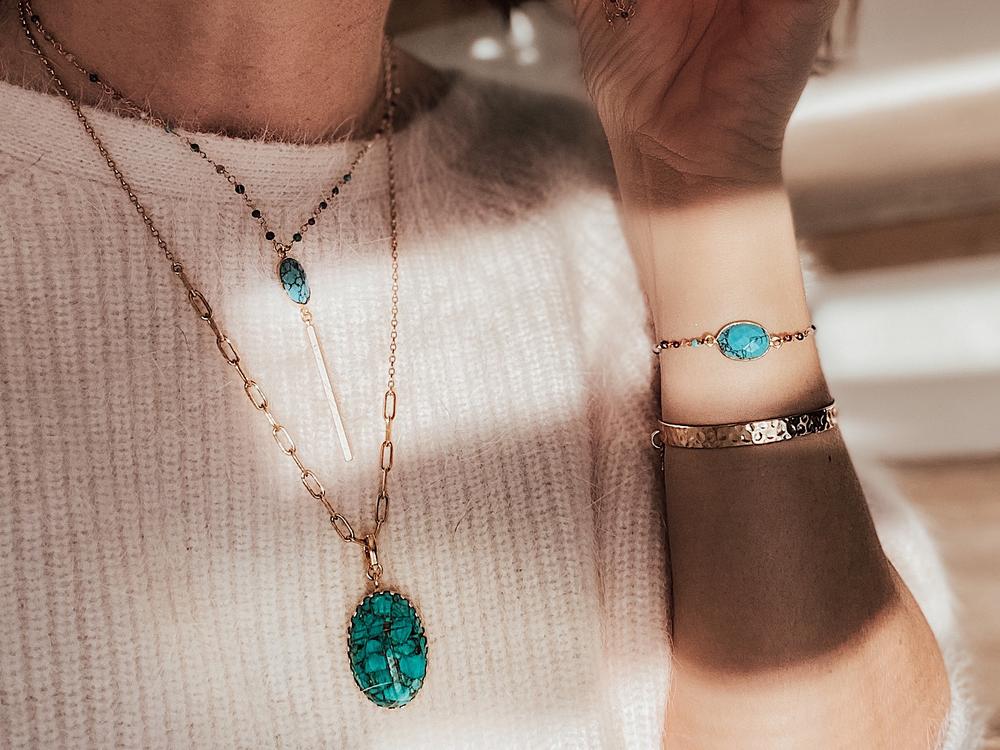 ADHO MUKHA long necklace