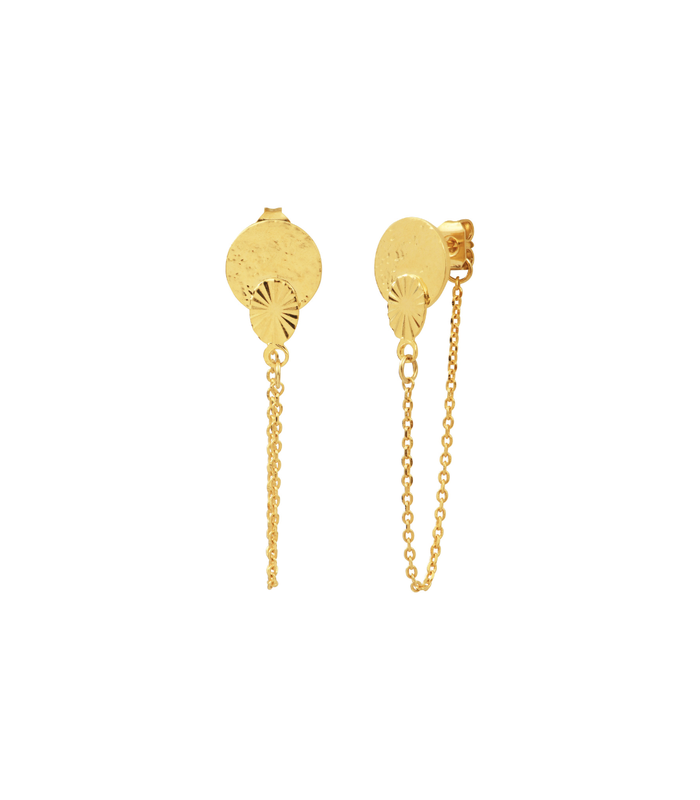 Boucles d'oreilles MAXOU chaine