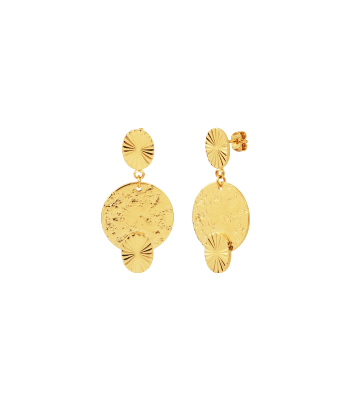 Boucles d'oreilles MAXOU triple