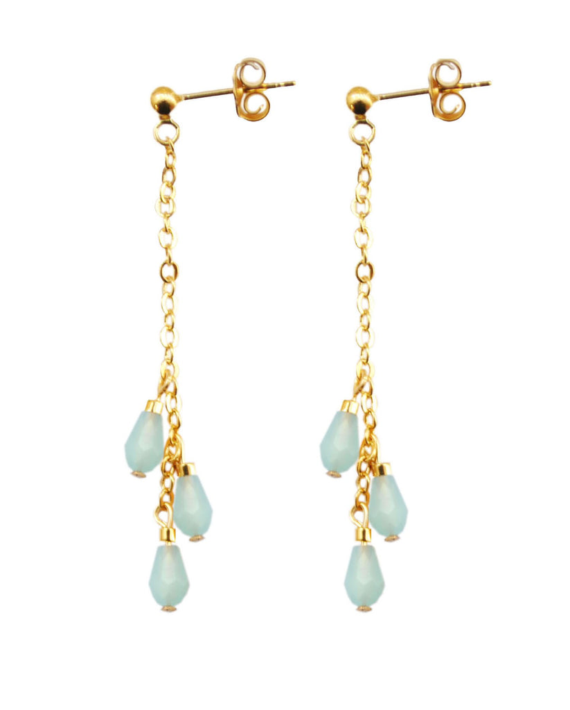 Boucles d'oreilles MIMOSA