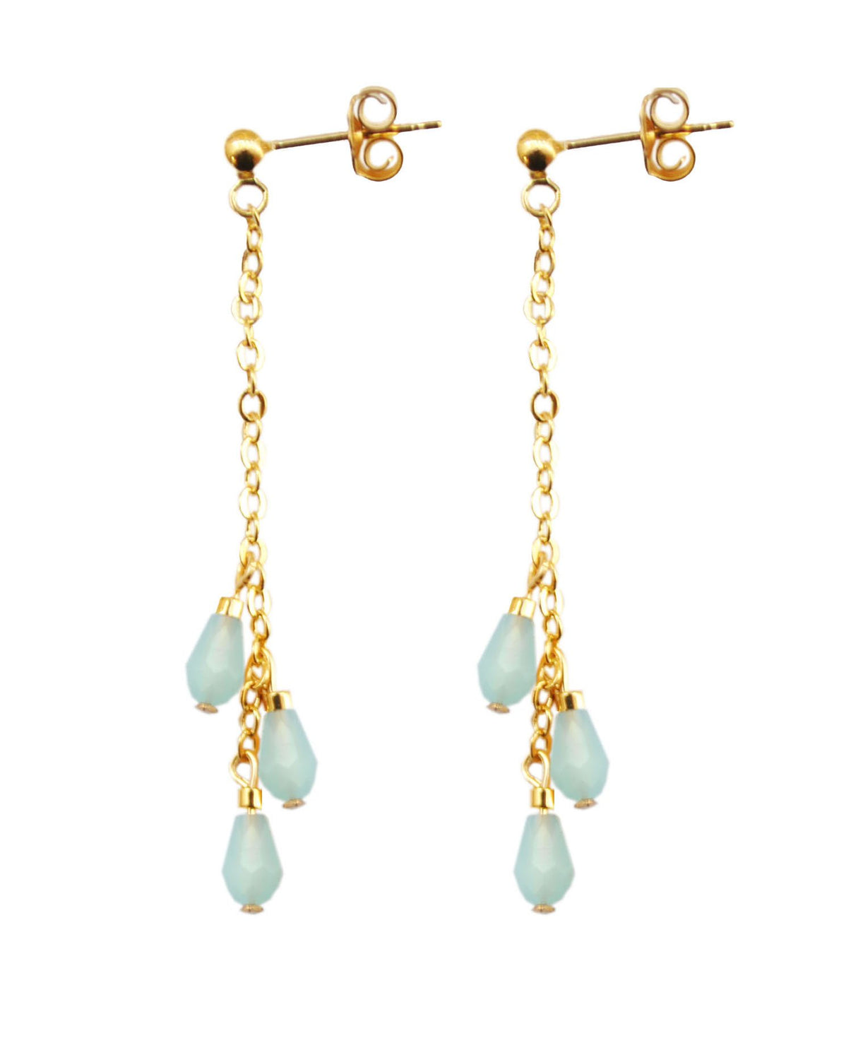 Boucles d'oreilles MIMOSA