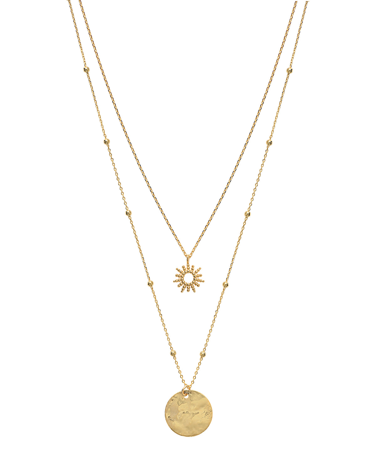 Collier double CLÉMENTINE