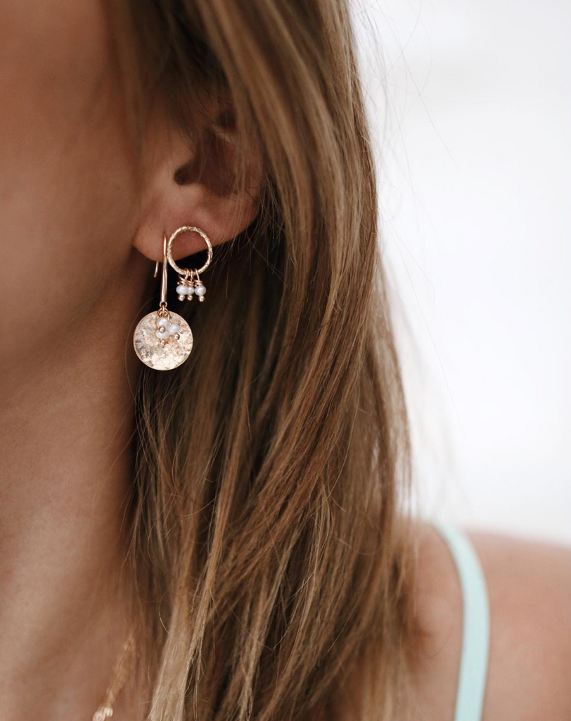 Boucles d'oreilles LILAS