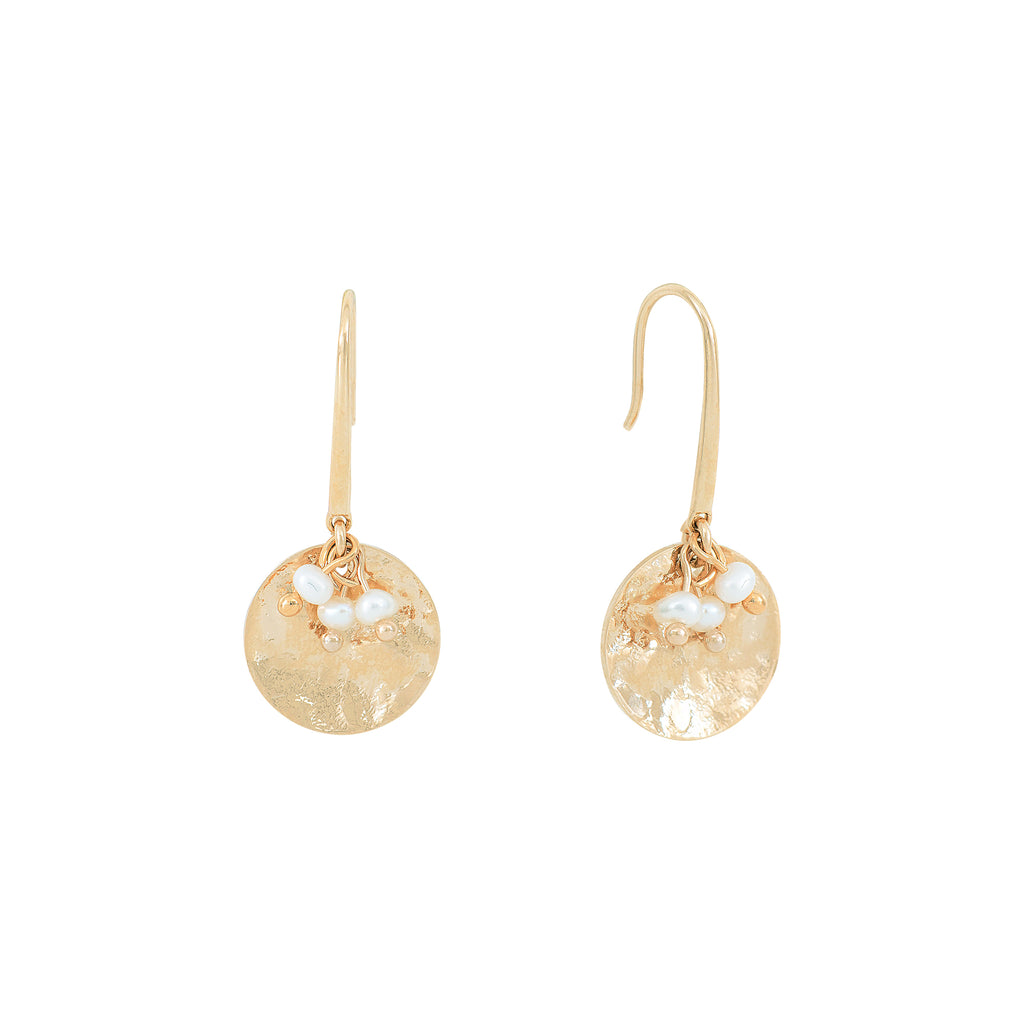 MINA mother-of-pearl earrings