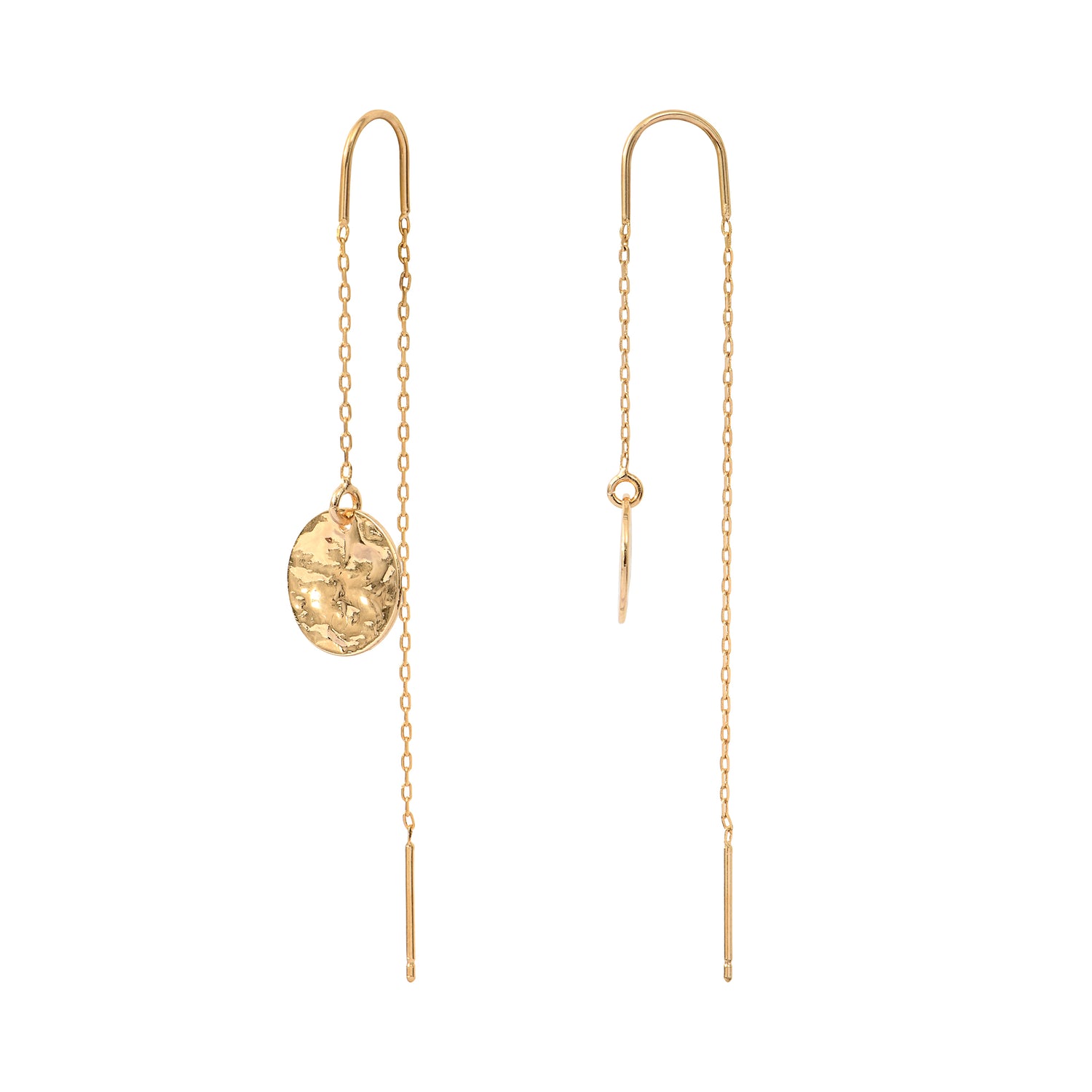 Boucles d'oreilles chaine AWAN