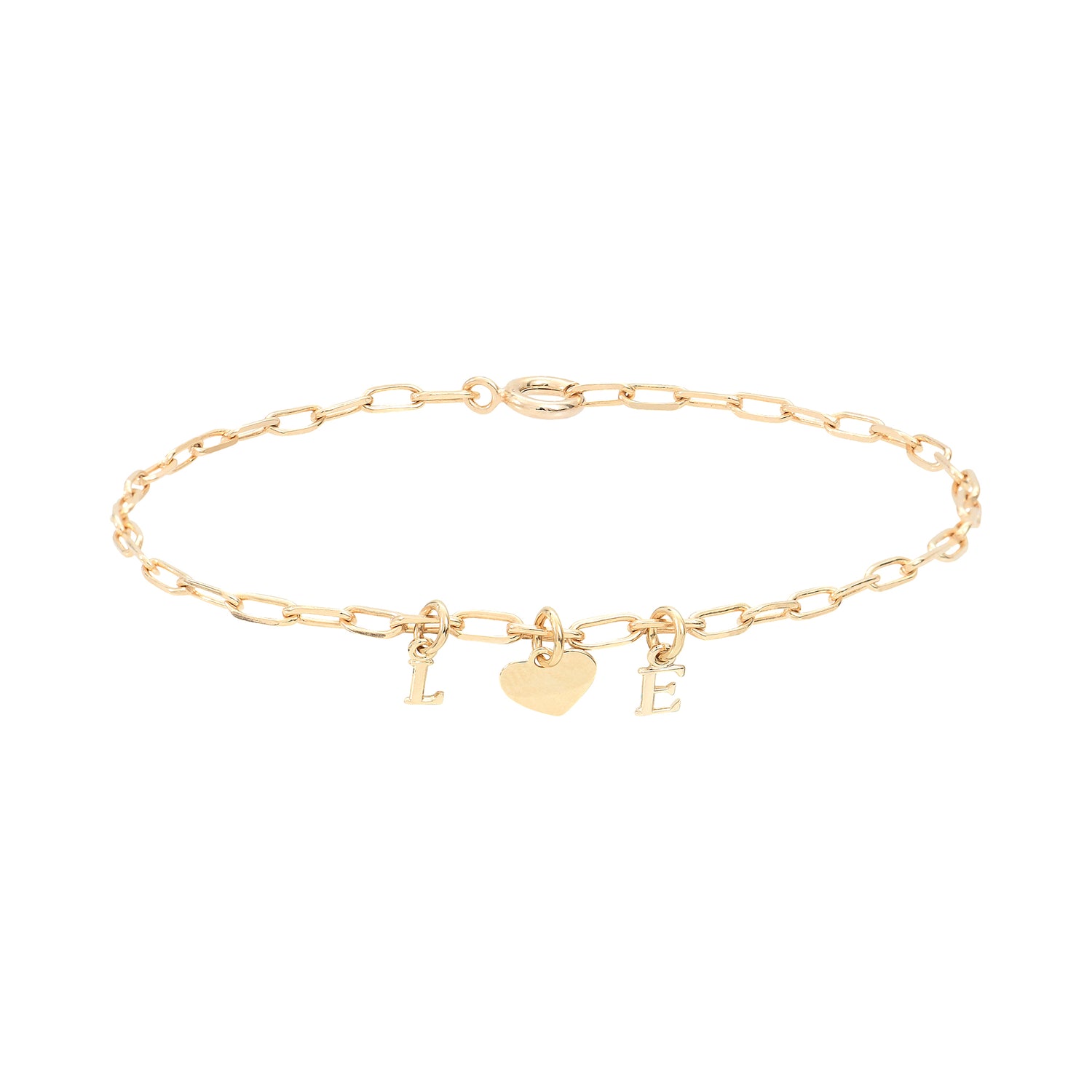 Bracelet MON COEUR initiale