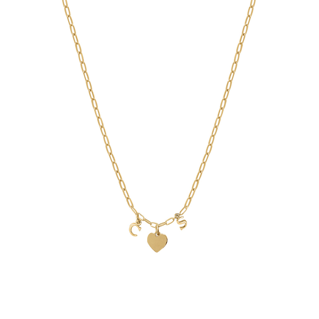 Collier MON COEUR initiale