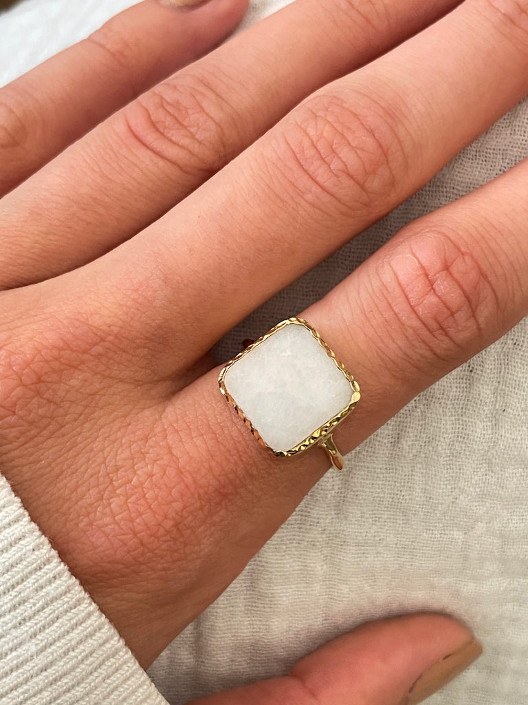 Bague STELLA pierre de lune