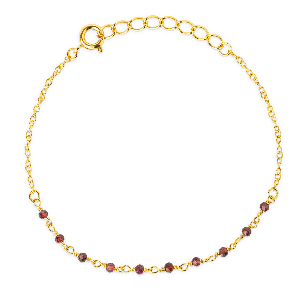 PEARLS anklet