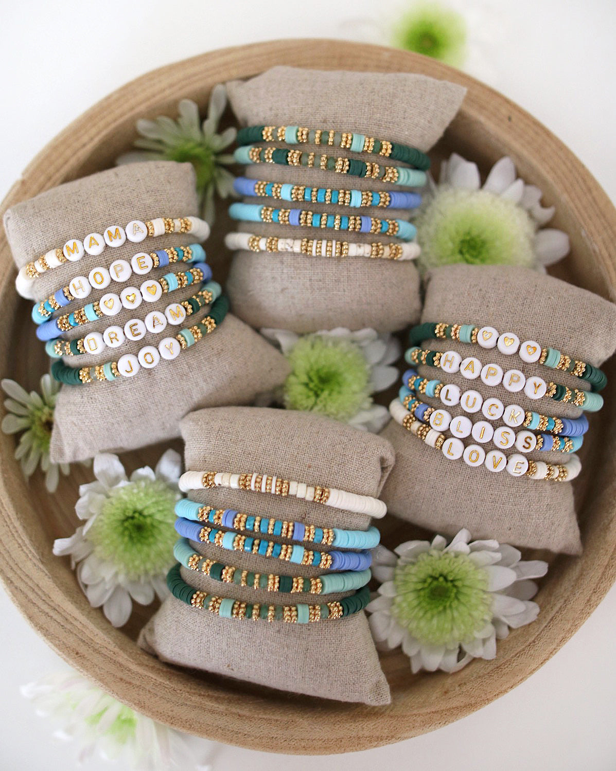 Bracelet Mantra FLOWER POWER