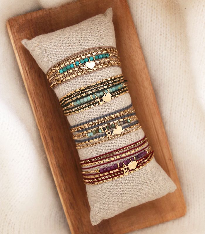 Bracelet MULTI MON COEUR INITIALE