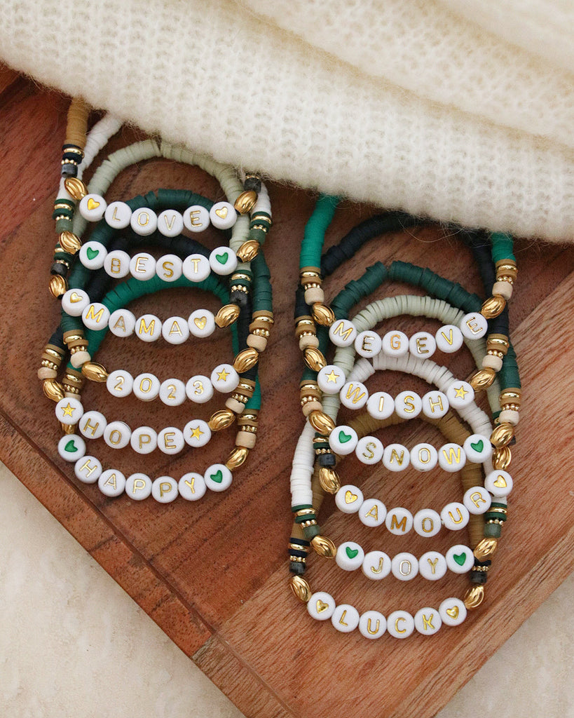 Bracelet mantra SNOW