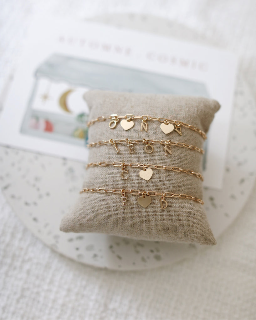 Bracelet MON COEUR initiale