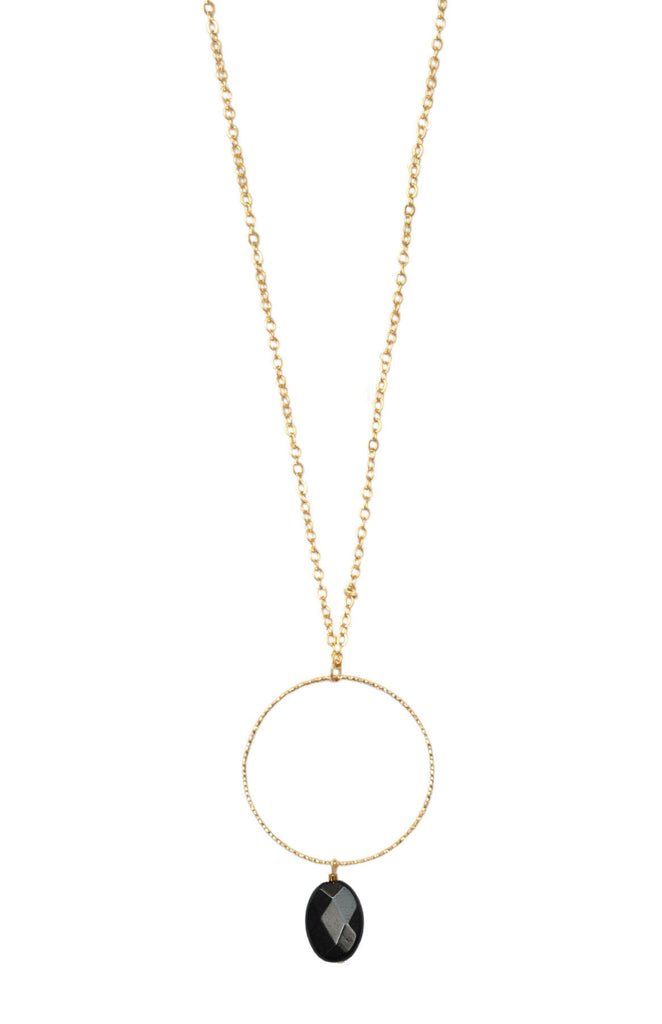RETRO DIAMS white long necklace