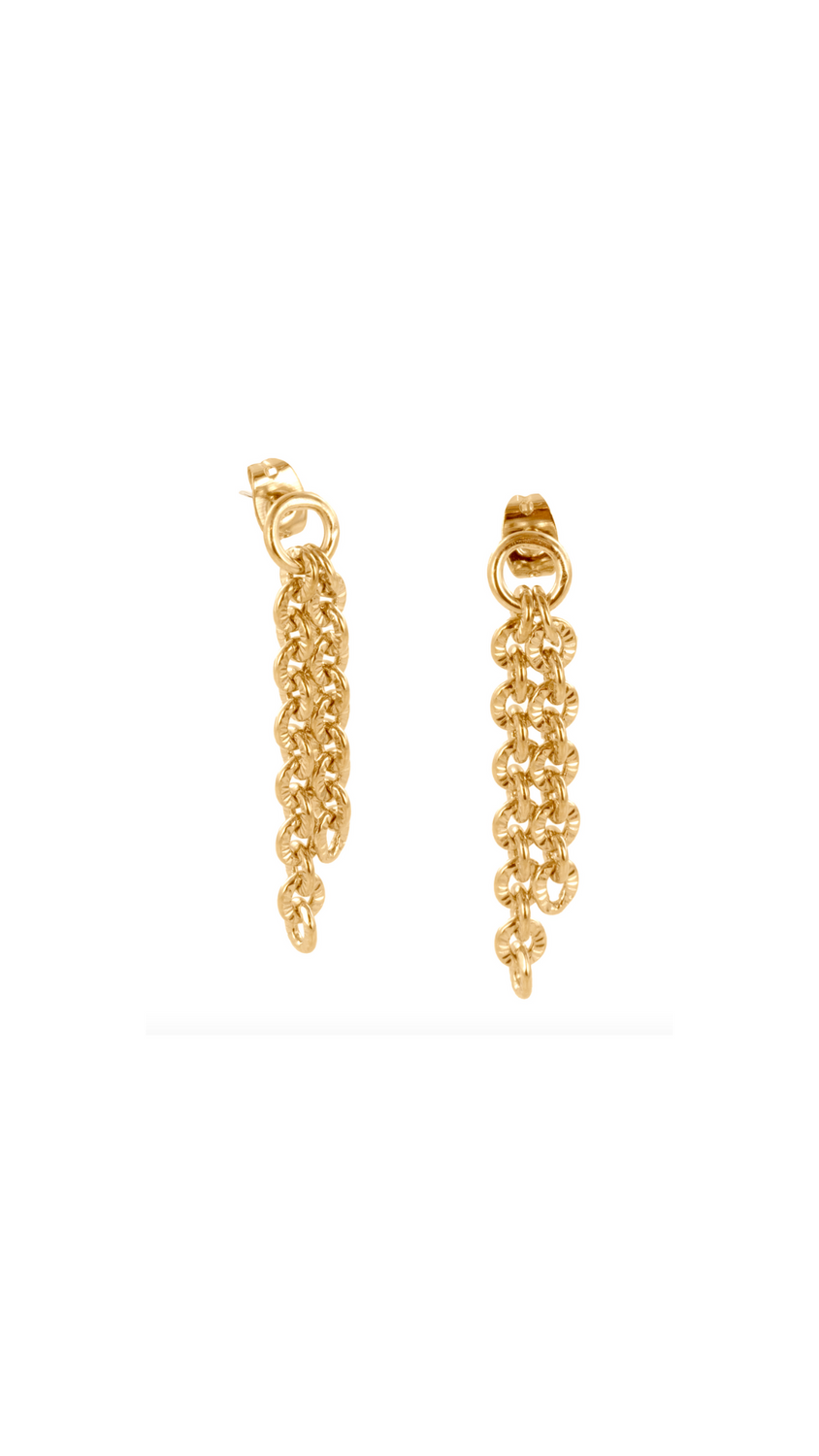 Boucles d'oreilles ROCOCO courtes