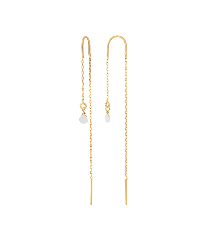 Amazonite Malia chain earrings