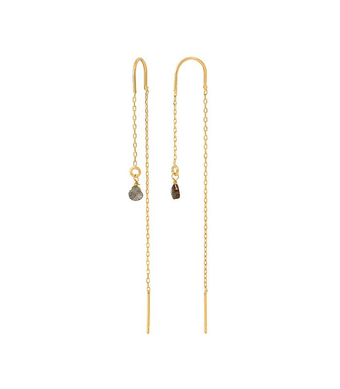 Amazonite Malia chain earrings