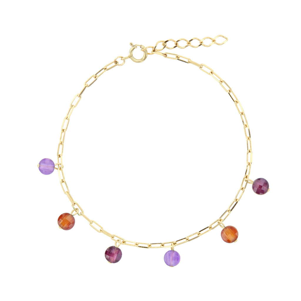 CLAUDINE Bracelet - Amethyst