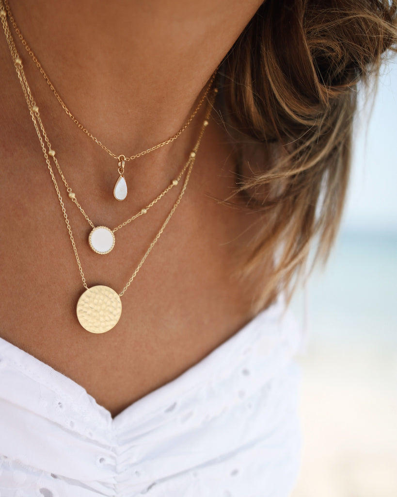 Enamelled EOLE necklace