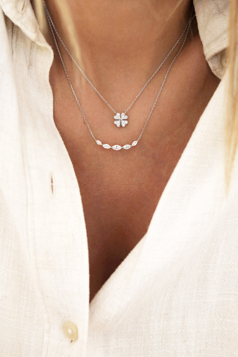Collier AMBRE - argent