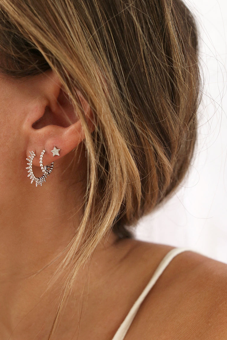 Créoles SOL - argent