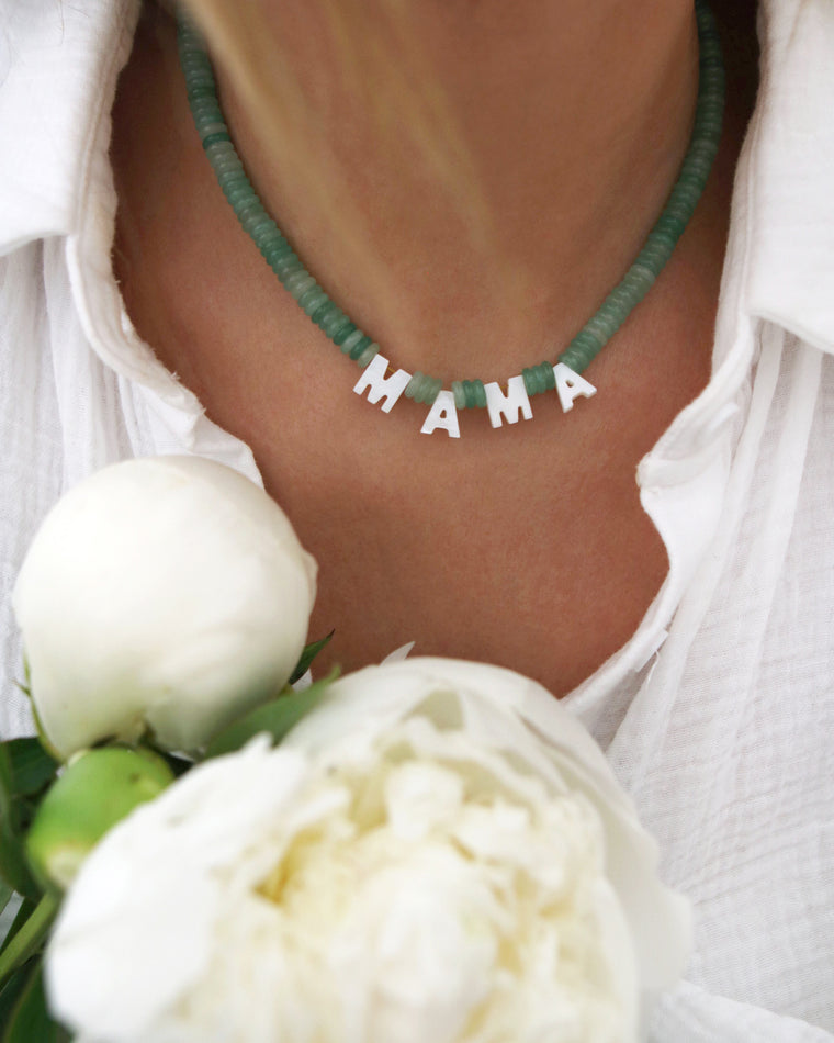 Collier LUMINEUX vert