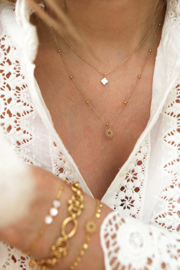 Collier double SAULE