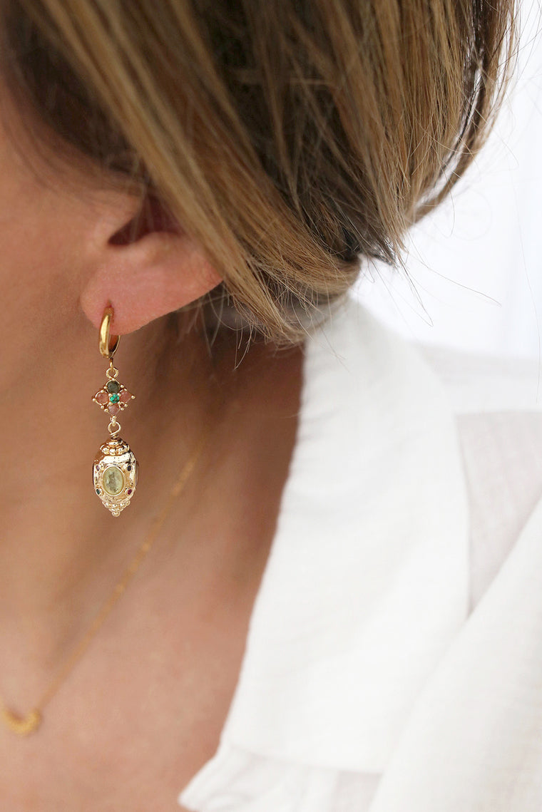 Boucles d'oreilles JASMIN