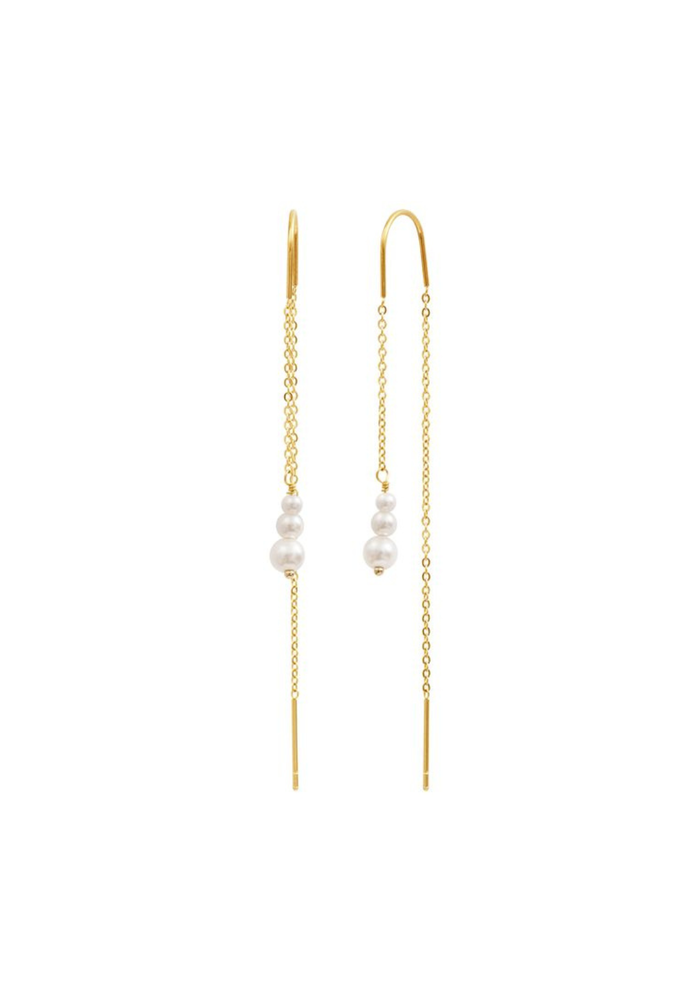 Boucles d'oreilles chaine LILIOSA